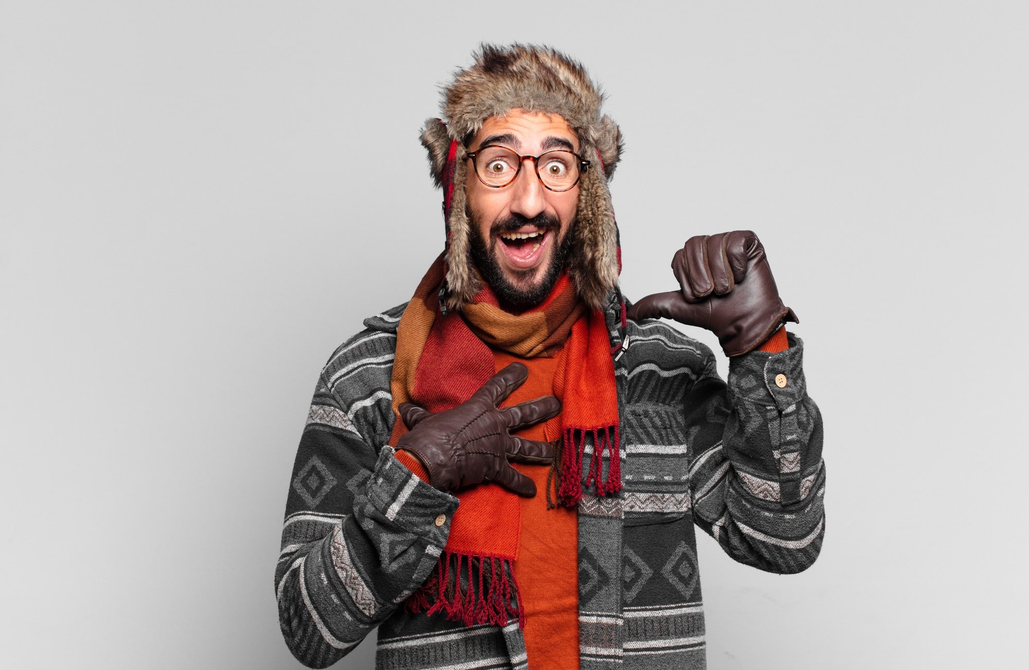 Leren handschoenen voor heren - de perfecte accessoire in de winter!